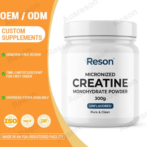 Pure Creatine Powder for Muscle Growth | OEM Manufacturer