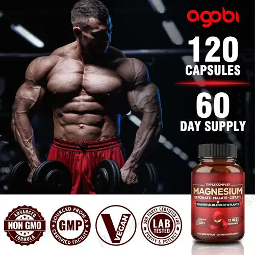 High absorption Triple Magnesium Complex capsules