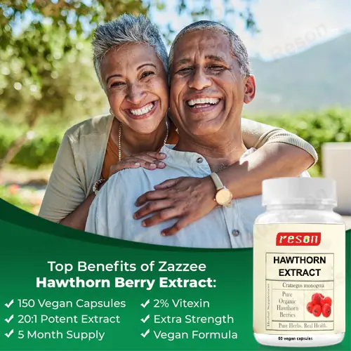 Standardized Hawthorn Berry Capsules supplement | Reson