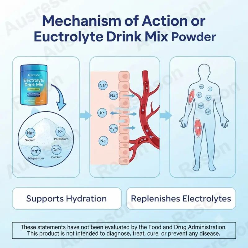 Electrolyte Drink mix powder Zero sugar hydration bulk supply