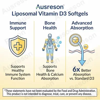 Liposomal Vitamin d3 softgels OEM bulk Manufacturer