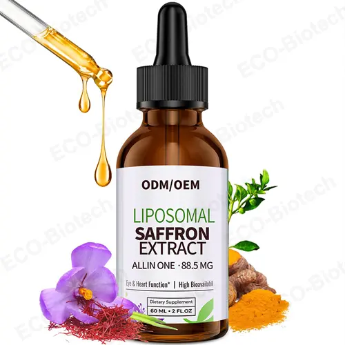 Fast-Absorbing Saffron Extract Liquid Drops | OEM Manufacturer