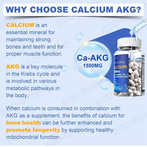 Liposomal Calcium AKG softgels OEM bulk wholesalers