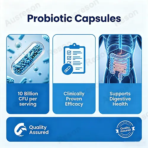 Vegan Probiotic capsules 50 billion CFU | Reson