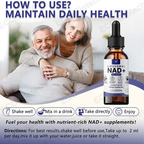 Liposomal Nad and Nr Liquid Drops Private label Manufacturer