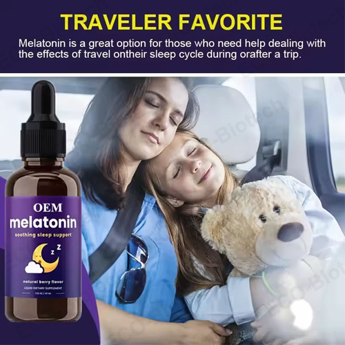Natural sleep aid melatonin Liquid drops supplier | Reson