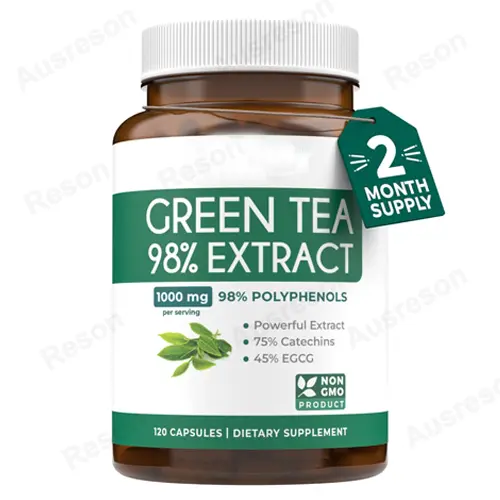 EGCG green tea extract capsules eco-manufacturing