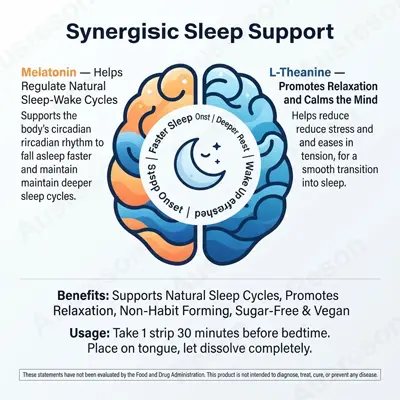 Melatonin L-Theanine Oral Strips private label Manufacturer