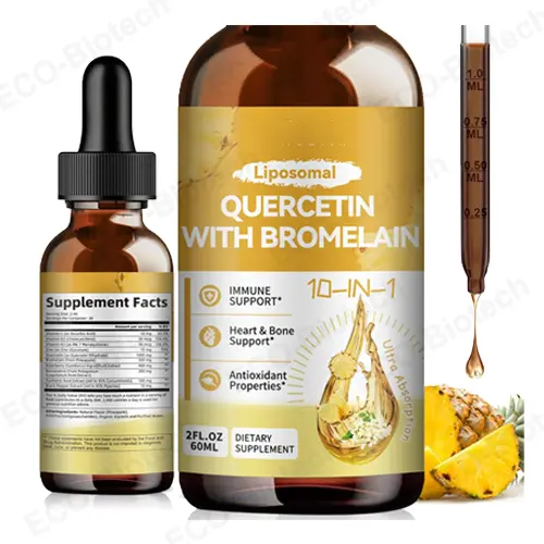Liposomal Quercetin Bromelain Liquid Drops bulk supplier