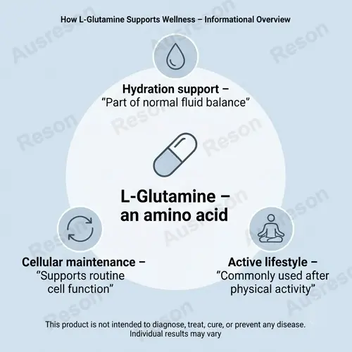 L-Glutamine capsules for gut health | OEM Manufacturer