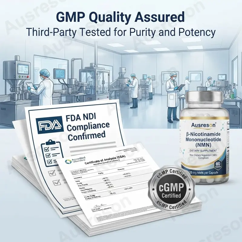 500mg Nicotinamide Mononucleotide NMN capsules OEM Manufacturer
