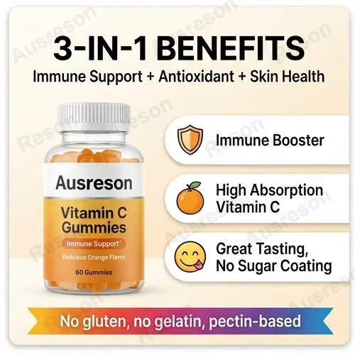 Bulk Vitamin C gummies Manufacturer | Private Label
