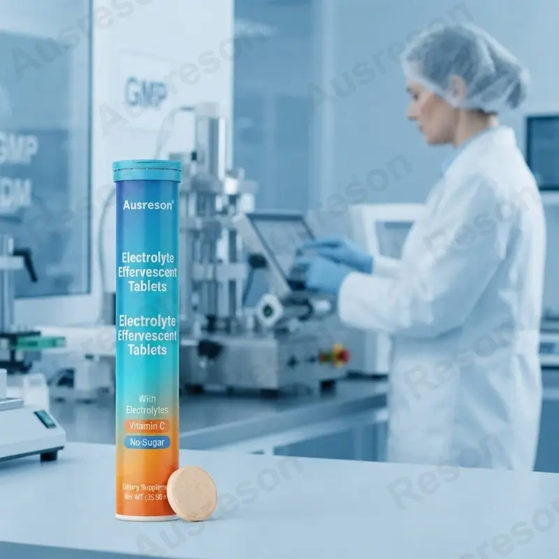 Zero Sugar Electrolyte Effervescent Tablets OEM Manufacturer