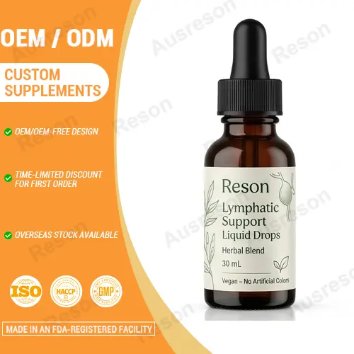 Lymphatic Drainage Liquid Drops for immune health | OEM Supplier
