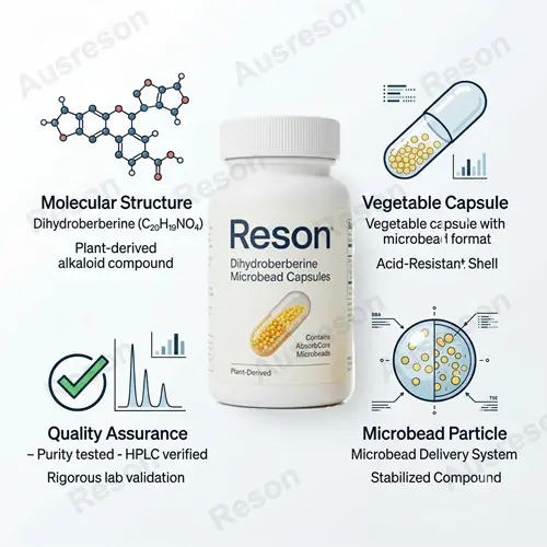 Dihydroberberine AbsorbCore Microbead Capsules OEM manufacturer