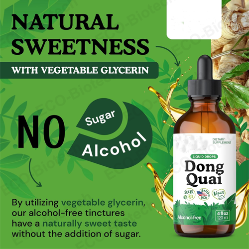 Alcohol-free Dong Quai extract liquid drops | female health