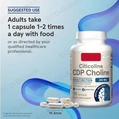 Best CDP Choline Citicoline Capsules | Boost Focus & Clarity
