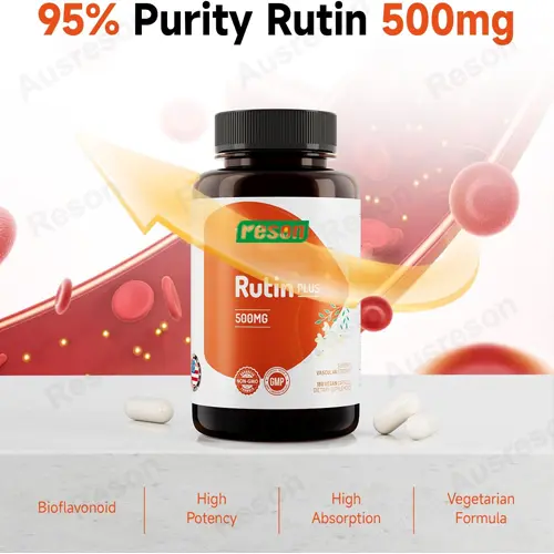 Rutin capsules 500mg supports Vascular Health & Antioxidents