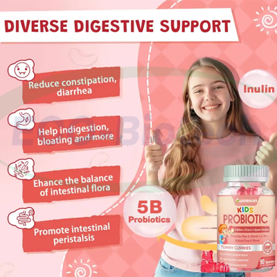 wholesale Kids Probiotic Gummies digestive enzymes supplement