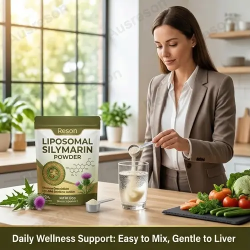 Liposomal Silymarin powder supplement manufacturer & supplier