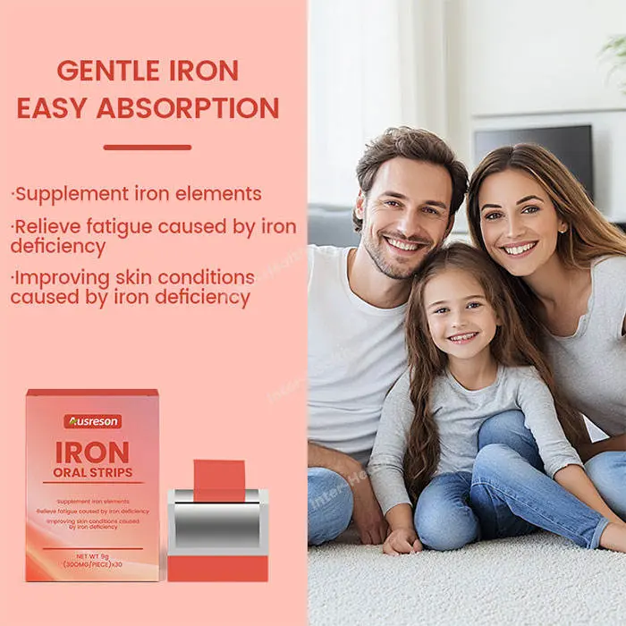 Iron Oral Strips for Women’s Wellness OEM Manufacturer