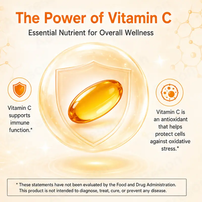 500mg Vitamin C Softgels OEM Manufacturer