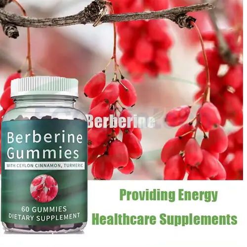 Sugar-free berberine Gummies supplement blood sugar