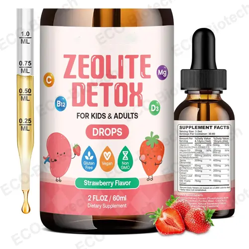 zeolite Detox Liquid Drops with Magnesium High Absorption | OEM Manufacturer