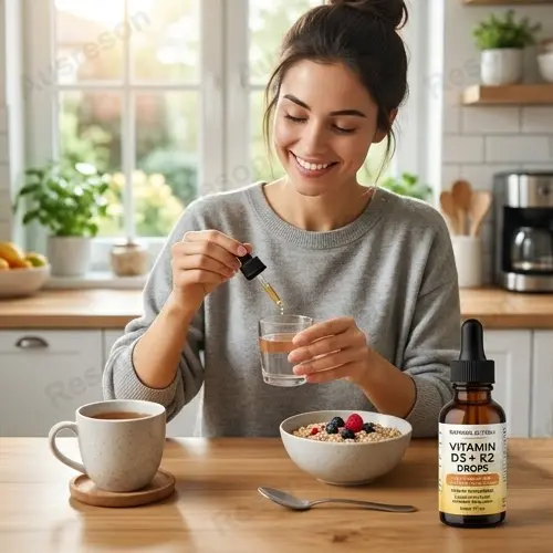 Vitamin D3 K2 Drops Bone & Heart Health | Reson