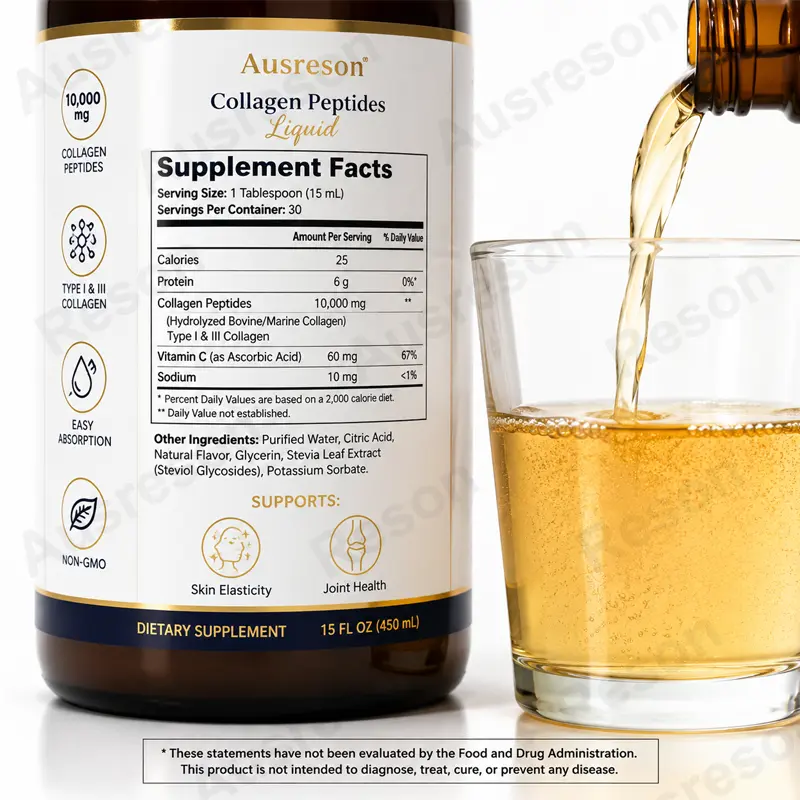 Collagen Peptides liquid high Bioavailability OEM Manufacturer