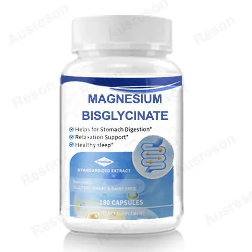Magnesium Bisglycinate capsules: Sleep, Muscle, Bone