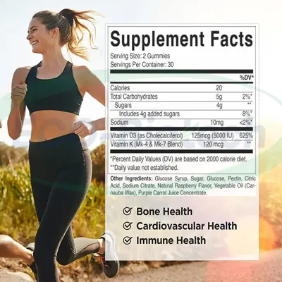 High Potency 5000 IU vitamin d3 capsules | OEM Manufacturer