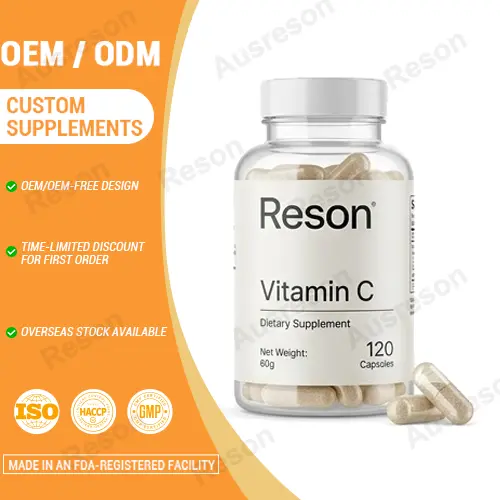 Vitamin C capsules 1000mg for skin | Private Label Manufacturer