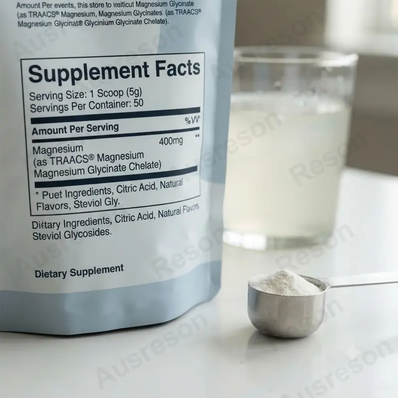 Magnesium Glycinate drink mix powder sleep support supplement supply