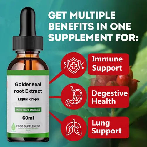 goldenseal root liquid extract immune system support