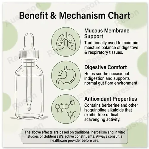 Goldenseal Liquid Extract for immune support OEM Manufacturer