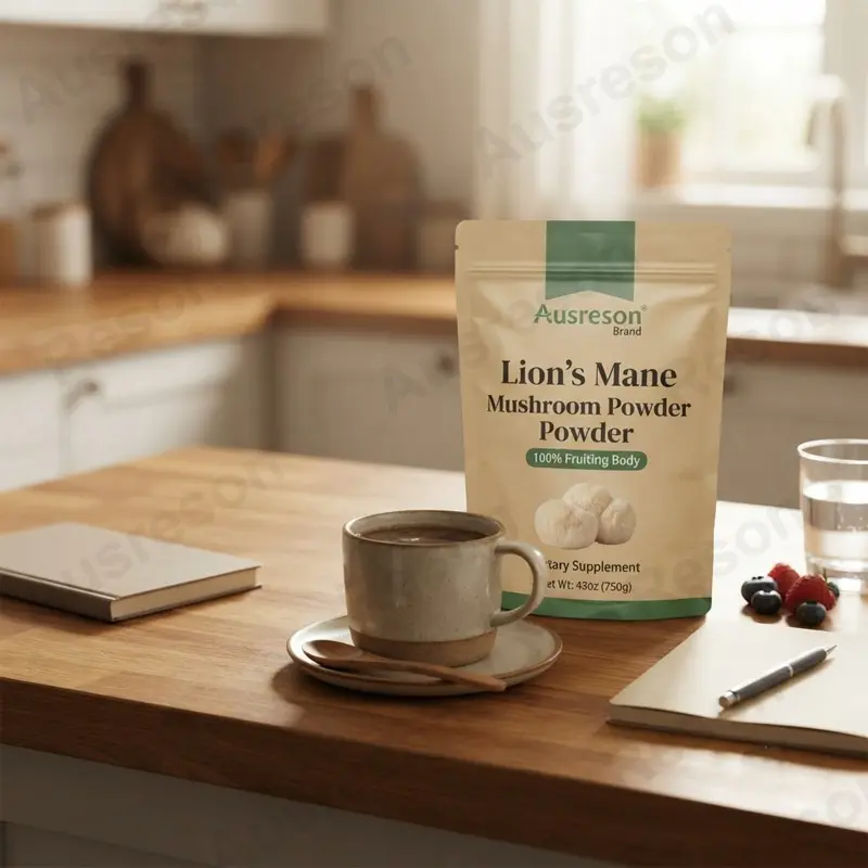 organic Lion's Mane Mushroom powder bulk Manufacturer