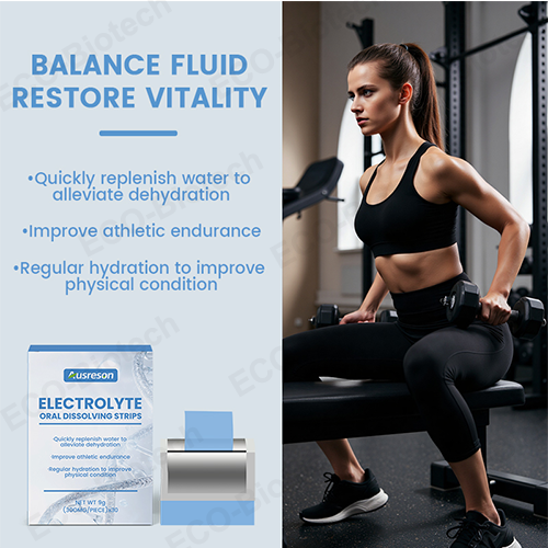 electrolyte oral dissolving strips | No Sugar | Reson