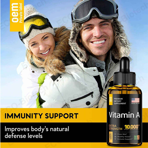 USDA organic Vitamin A Liquid drops oem Manufacturer