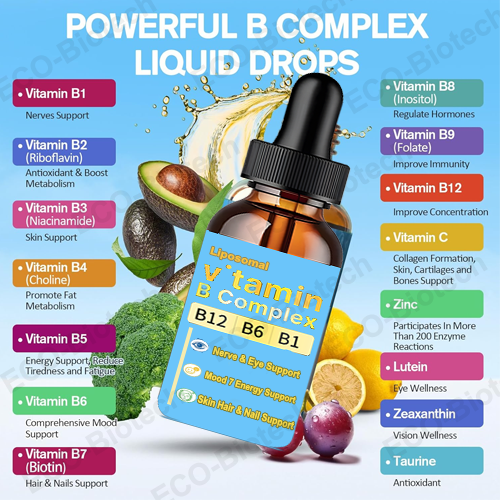 Liposomal Vitamin B Complex drops | Neural support | Reson