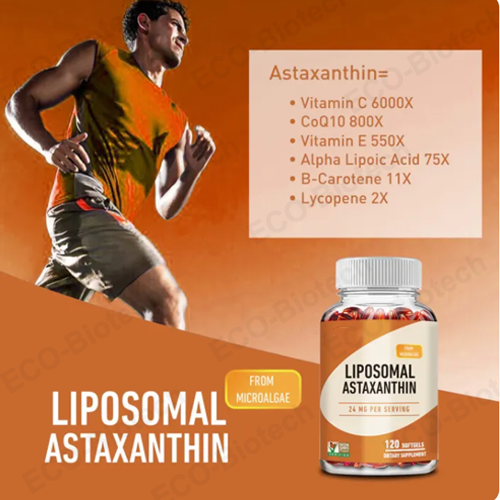 Manufacturer Liposomal Astaxanthin softgels for skin anti-aging | Reson