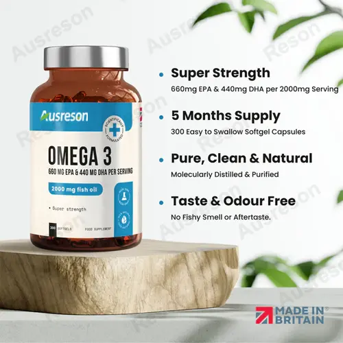 Manufacturer omega 3 softgels for heart and brain health | Reson