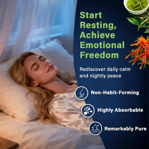 L-Theanine capsules for Mood Relaxation & Stress Relief