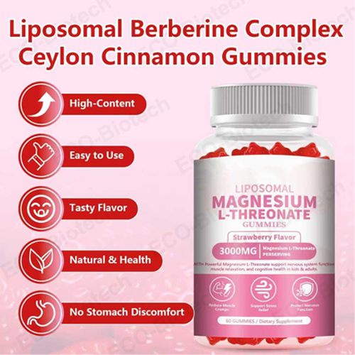 Liposomal Magnesium l-Threonate gummies | GMP factory | Reson