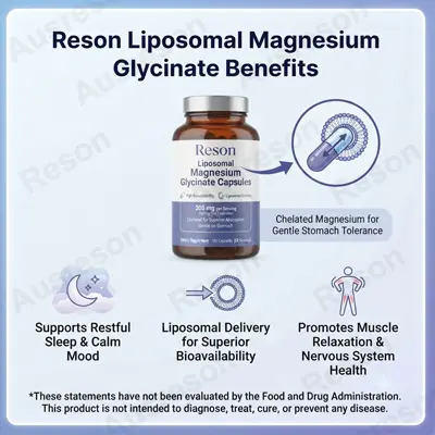 Liposomal Magnesium Glycinate capsules high-absorption Manufacturer