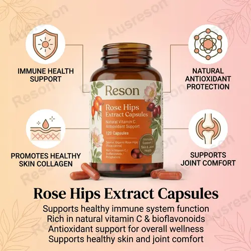 Rose Hips extract capsules OEM manufacturer