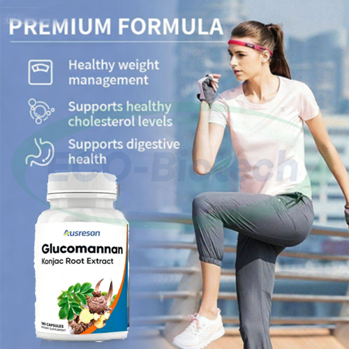 konjac glucomannan tablets supplement for weight loss