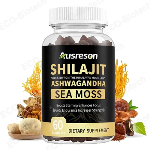 wholesale shilajit Sea Moss gummies Natural thyroid support