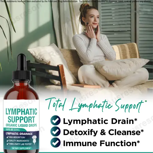Lymphatic support Drops for Immune Support & Liver Health