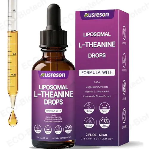 Liposomal L-Theanine Drops oem manufacturer | Calm & Focus